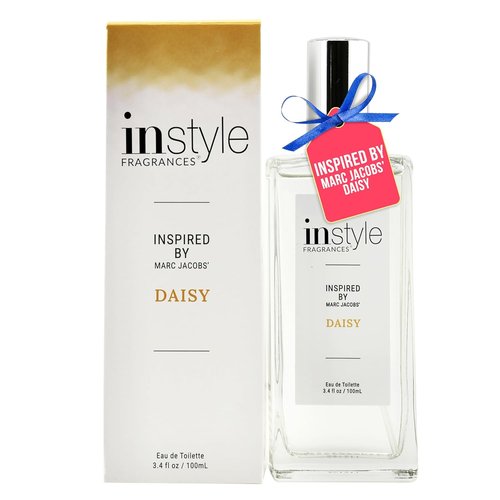Instyle Fragrances | Women's Eau de Toilette Inspired by Marc Jacobs' Daisy - Clean, Vegan, 3.4 Fl Oz
