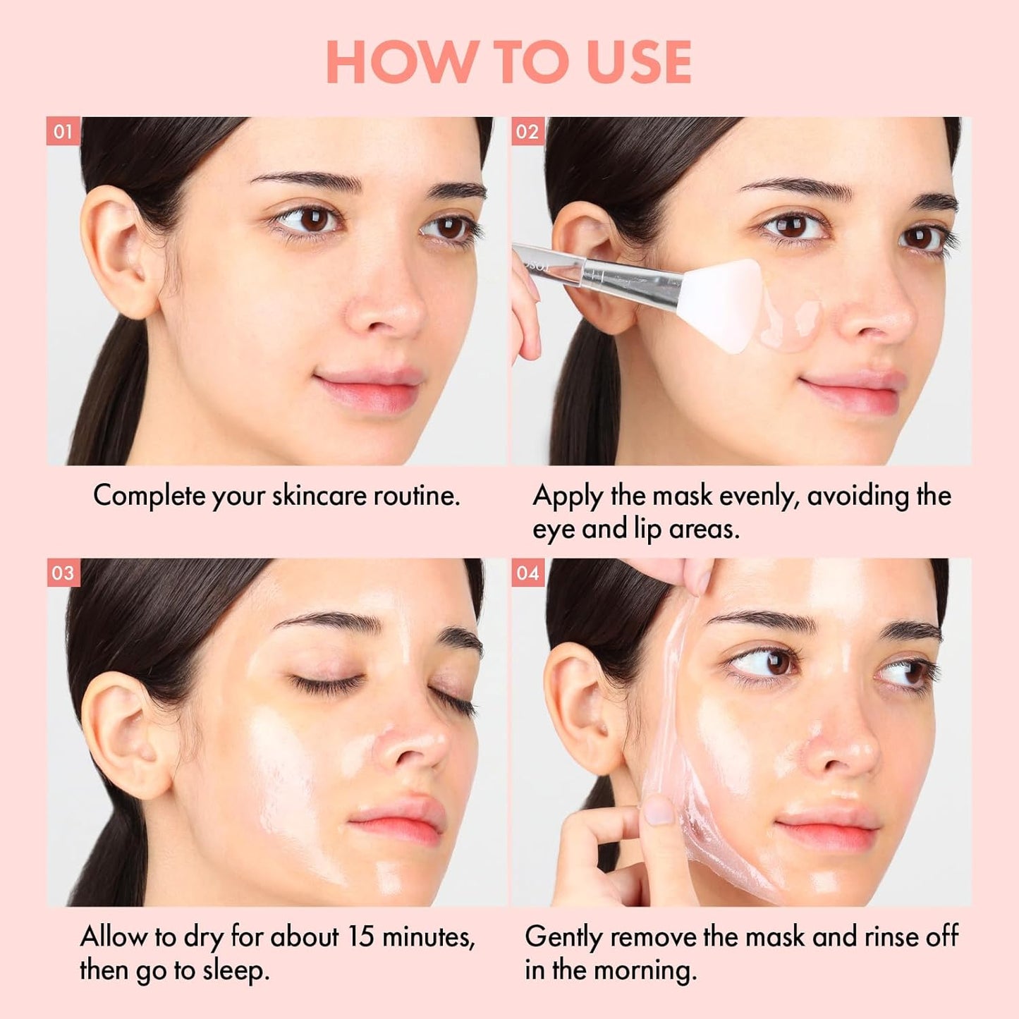 TOSOWOONG Collagen Overnight Wrapping Mask - 81% Collagen Peel Off for Firm, Glowing Skin | 75 ml