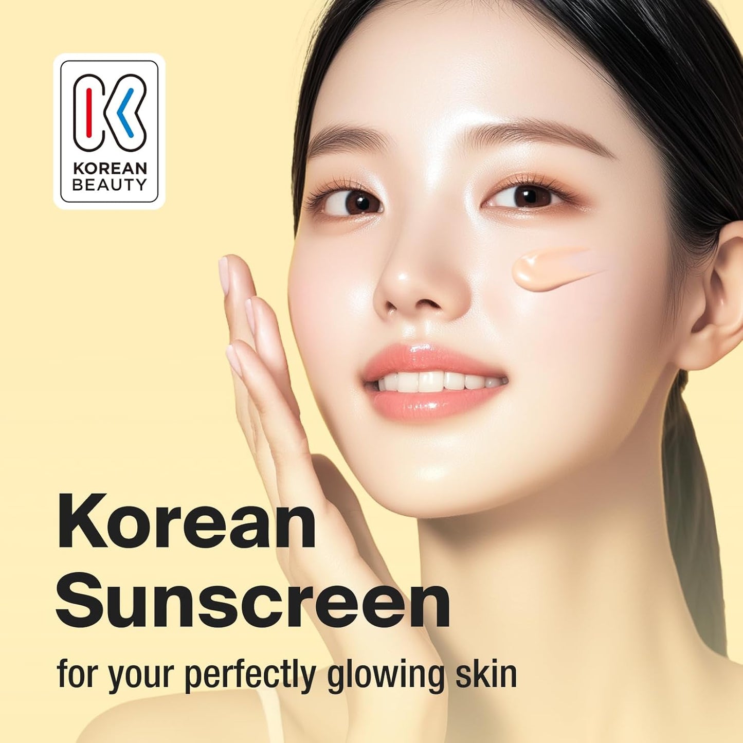 GANGNAM GLOW Sunscreen SPF 50 - Tinted Zinc Oxide Moisturizer for All Skin Types | Quick Absorption, 1.69 fl oz