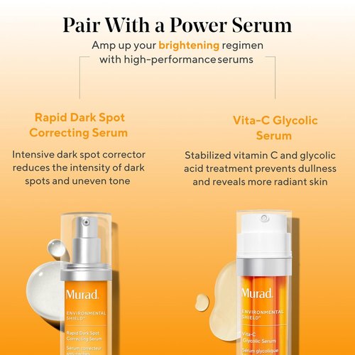 Murad Essential-C Firming Radiance Day Cream - Nourishing Face Lotion with Vitamin C & Ceramides | 1.7 Fl Oz