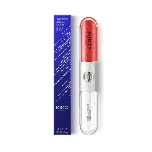 KIKO Milano Liquid Lipstick - Unlimited Double Touch Formula for Long-Lasting Color