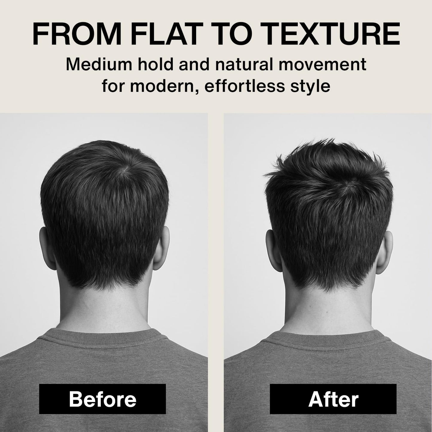 Shaping Fibre - Men's Hair Paste for Medium Hold | Adds Natural Movement & Texture