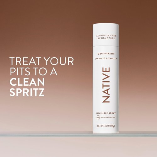 Native Deodorant | Coconut & Vanilla Twin Pack - 72-Hour Odor Protection, Aluminum-Free, 2x3.5 oz