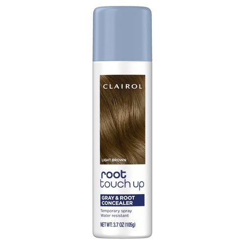 Clairol Root Touch-Up Temporary Hair Coloring Spray, Light Brown Hair Color, Pack of 1 - Packaging May Vary
