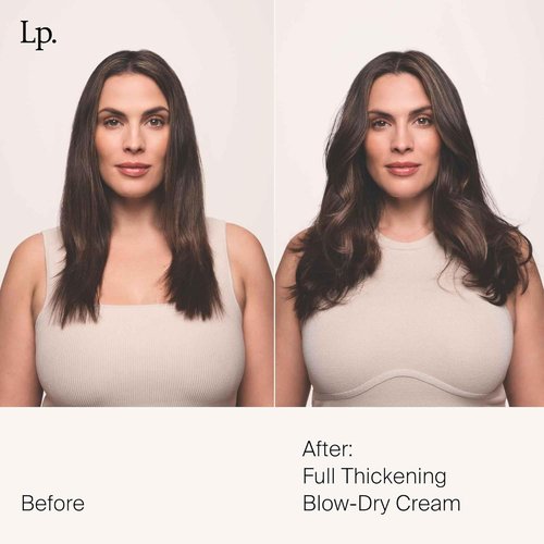 Living Proof Full Thickening Blow-Dry Cream - All-Day Fullness & Shine, Lightweight Heat Protection for Fine Hair