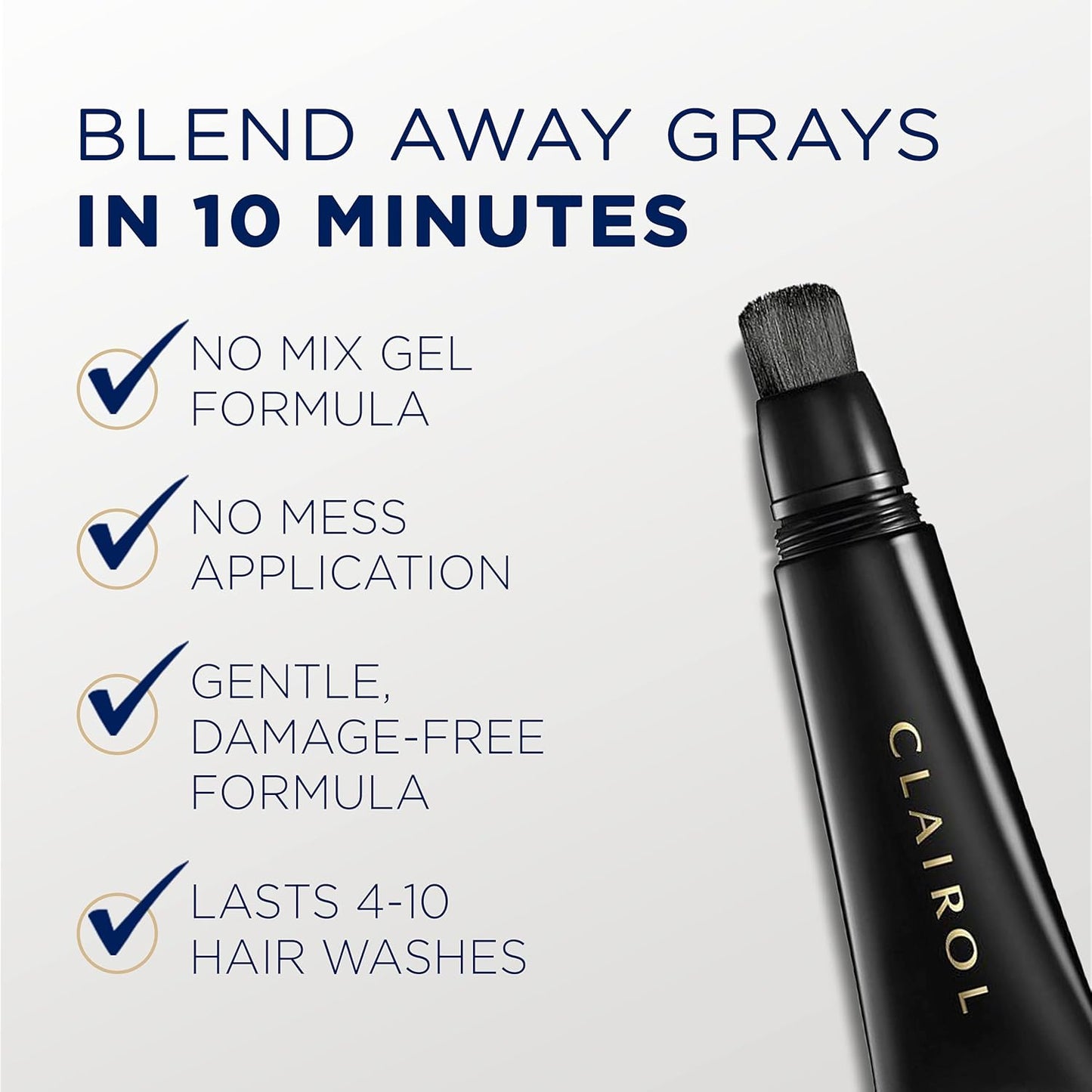 Clairol Root Touch-Up Hair Color Gel - Semi-Permanent Blonde Shade, 8 oz | Perfect for Quick Touch-Ups
