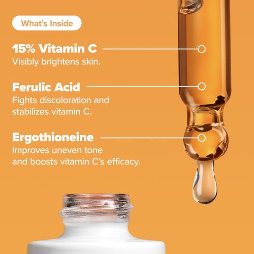 Paula's Choice BOOST C15 Super Booster - 15% Vitamin C Serum for Radiant Skin | C5 Moisturizer with 5% Vitamin C & Squalane