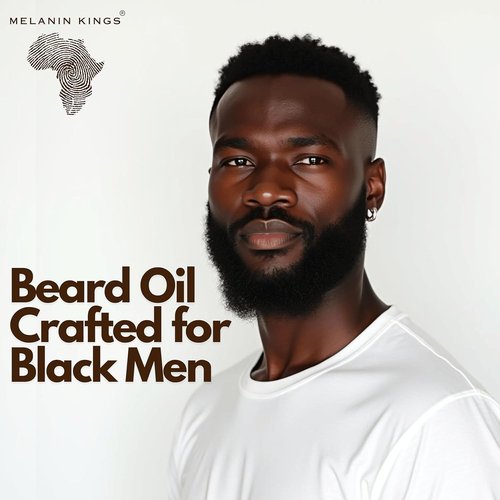Melanin Kings Beard Oil for Black Men - 100% Natural Formula with Ancient African Ingredients - 2 Fl. Oz.