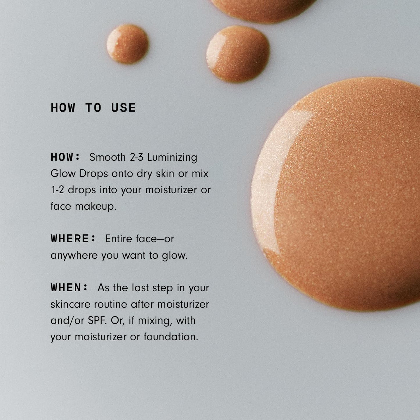 Versed Luminizing Glow Drops - Sheer Bronzed Liquid Highlight with Antioxidants & Hyaluronic Acid - Vegan (1 fl oz)