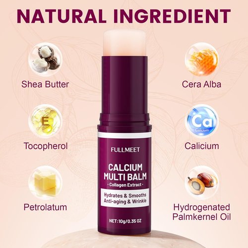 Calcium Multi Balm Stick by [Brand Name] - Anti-Aging, Firming & Hydrating Skin Care | 10g