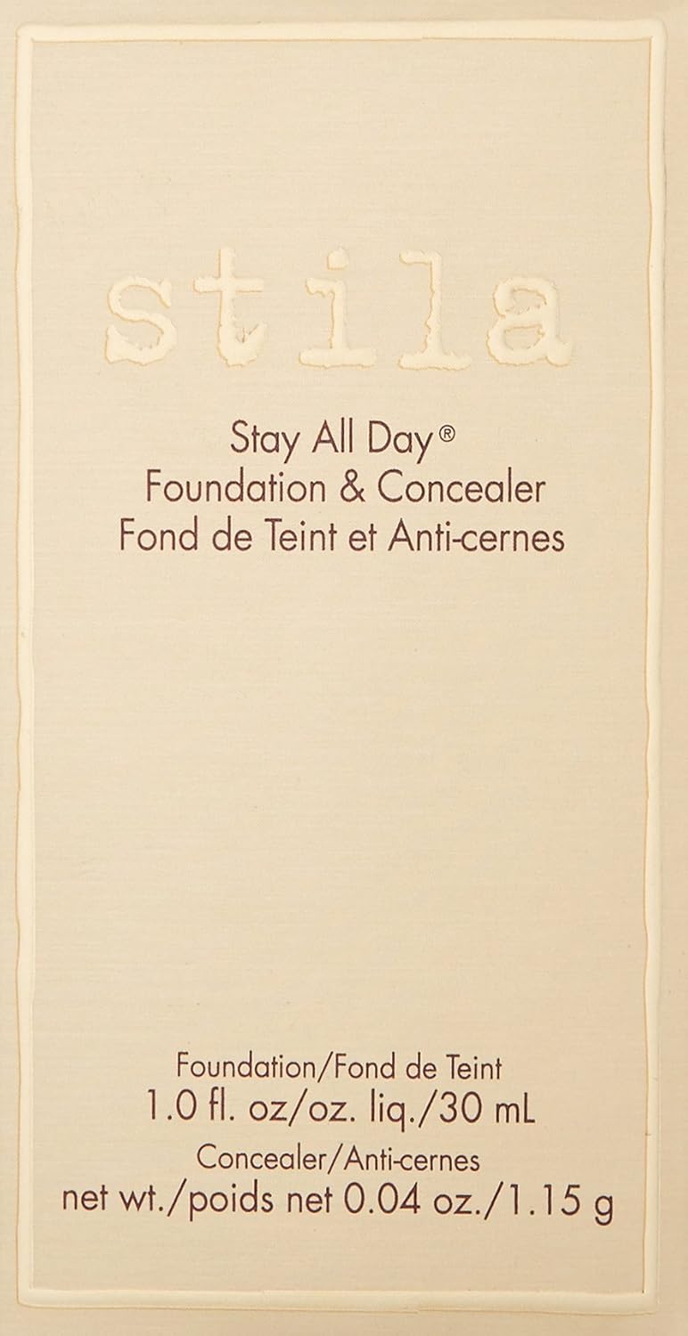 Stila Stay All Day Foundation & Concealer - Long-Lasting, Full Coverage | Perfect for All Skin Types