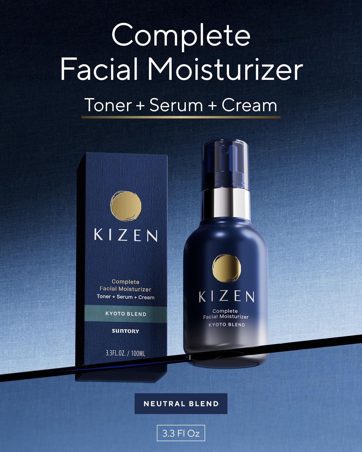 Skiennix All-in-One Face Moisturizer for Men - Anti-Aging Cream with Oak Extract | 3.38 fl oz / 100ml