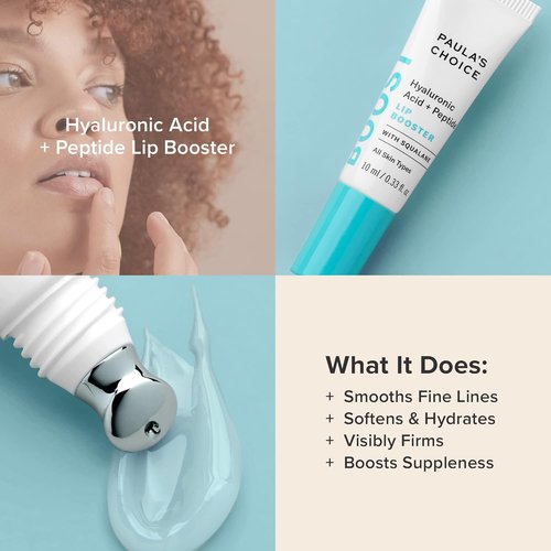 Paula's Choice BOOST Hyaluronic Acid Lip Booster - Hydrating Treatment for Volume & Fine Lines | 0.33 Fl Oz