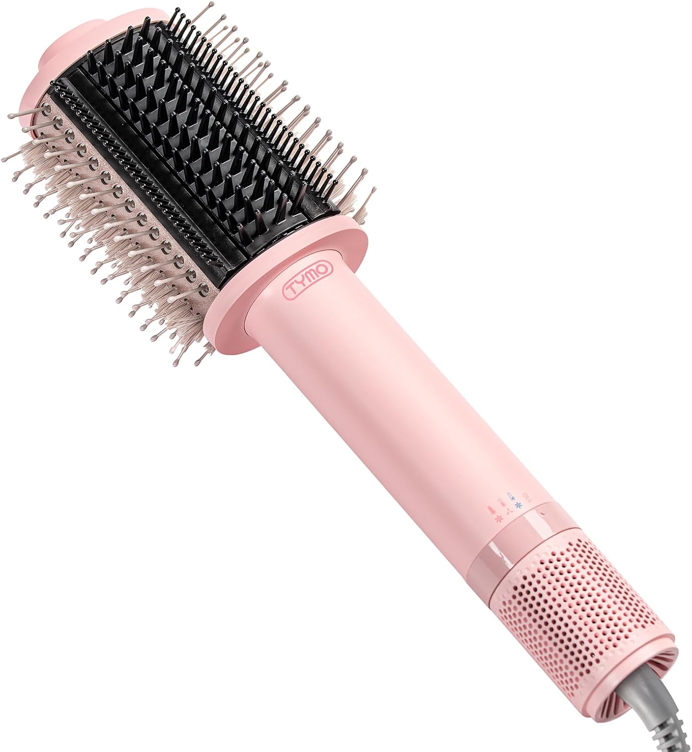 TYMO 2.0 Hair Dryer Brush Volumizer - Fast-Drying Hot Air Styler & Smoothing Comb, Compact 2.5” Design