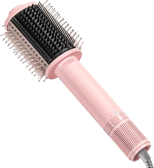 TYMO 2.0 Hair Dryer Brush Volumizer - Fast-Drying Hot Air Styler & Smoothing Comb, Compact 2.5” Design