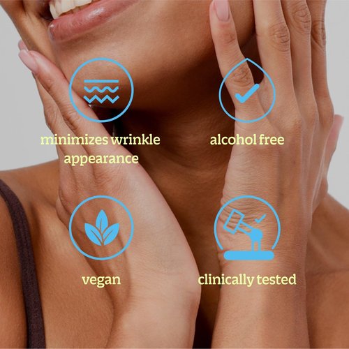 BRIOTECH Renew Serum, Hypochlorous Acid Mineral Gel, Soften Fine Line Appearance, Smooth Skin for Face, Neck, Chest, Spot Corrector, Soothe Redness, Vegan, 2 fl oz
