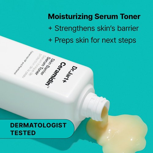 Dr.Jart+ Ceramidin Face Serum Toner - Skin Barrier Repair with Ceramides | Milky Formula, 5.07 Fl Oz