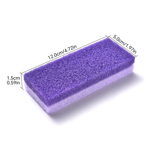 KAZIPOP 6PCS Foot Pumice Stone Pedicure Stone Callus Remover & Foot Scrubber Pumice Sponge for Feet and Heels Callus and Dead Skins