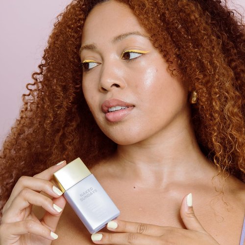 Naked Sundays CabanaGlow Tinted Sunscreen Serum SPF 50 - Hydrating & Brightening Daily Face Protection