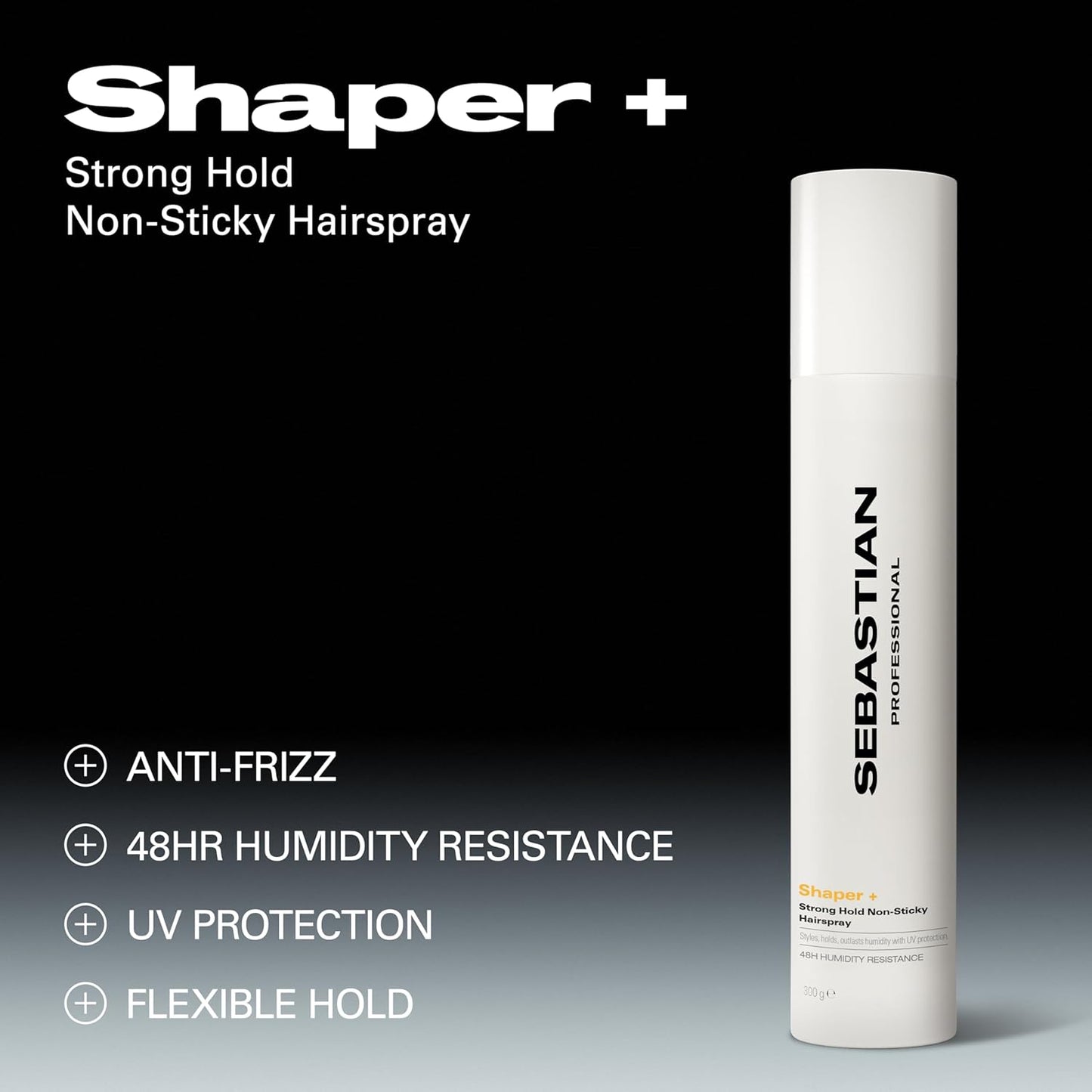 Sebastian Grunge Waves Cocktail Set - Thermal Protection & Shimmer Spray 5.07 fl oz | Extra Hold Hairspray 10.6 oz