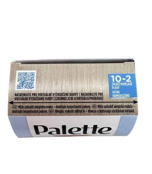 Palette Intensive Color Creme A10 Ash Blonde Permanent Hair Color