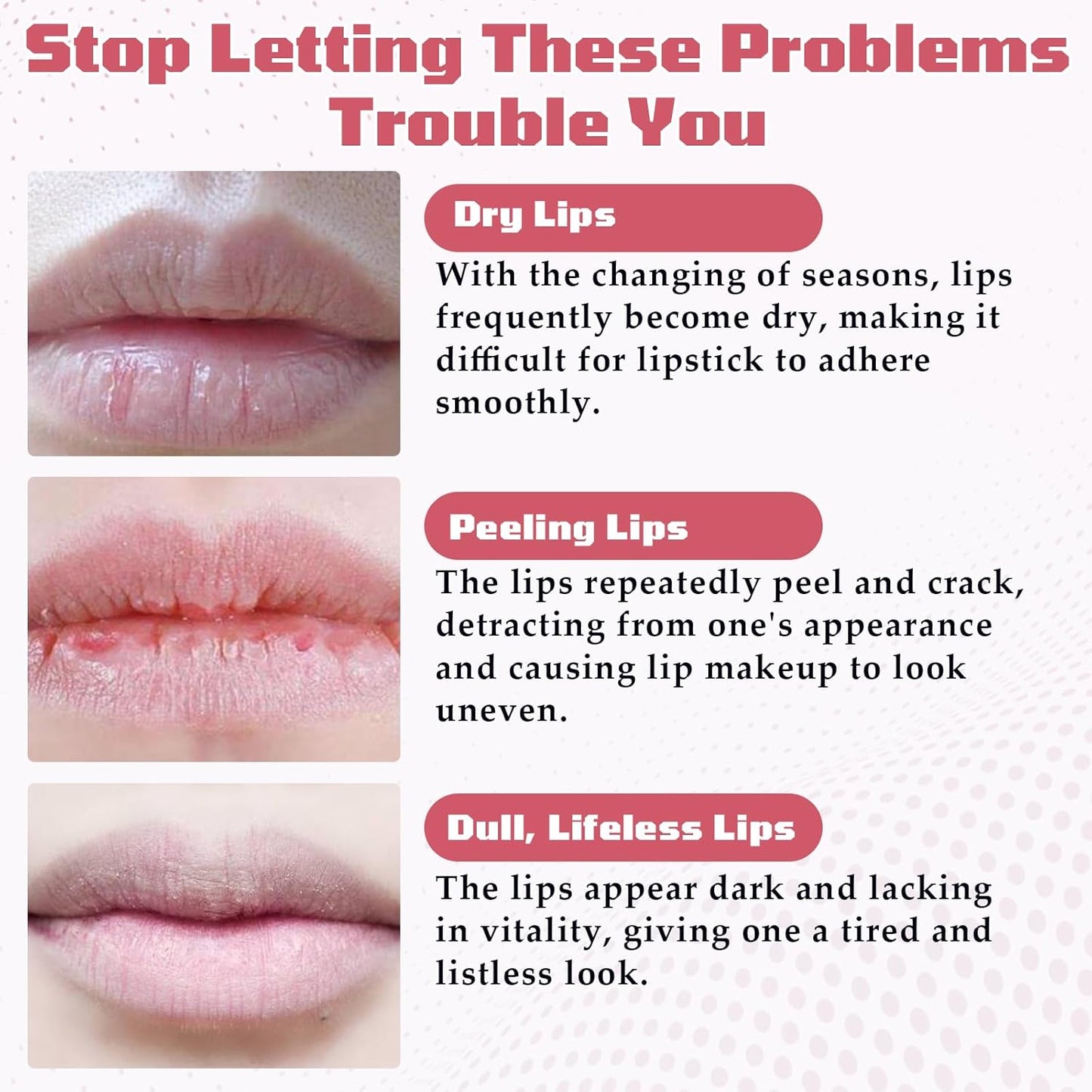 Skiennix Lip Plumper Oil - Long-Lasting Moisturization Serum for Dry Lips | 2PCS Set