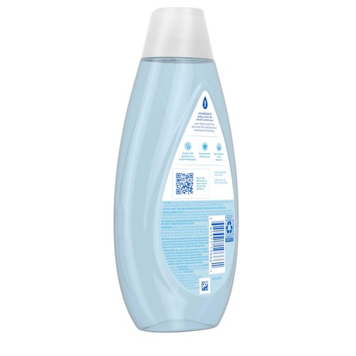 Johnson's Baby Fluffy Bubbles Bubble Bath, No More Tears, Gently Cleanses Delicate Skin Without Feeling Dry, Hypoallergenic, No Added Parabens, Sulfates & Dyes, Baby Essentials, 13.6 fl. oz