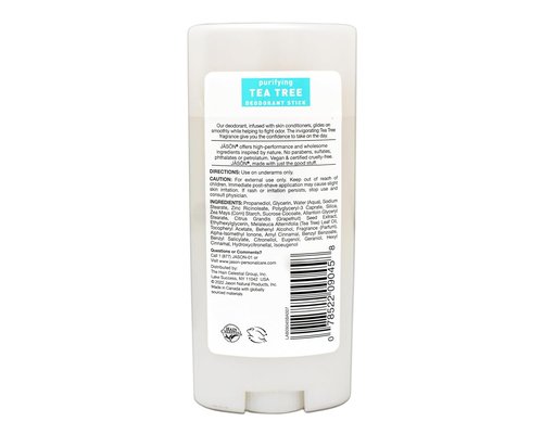 Jason Purifying Tea Tree Deodorant Stick - Natural Odor Protection | 2.5 oz
