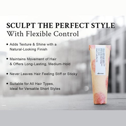 Davines Medium Hold Pliable Paste - Natural Texture & Control | 4.23 Fl Oz for Flexible Styling