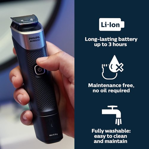 Philips Norelco Multigroom 5000 Series - All-in-One Men's Grooming Kit | 18-Piece Trimmer & Clipper Set