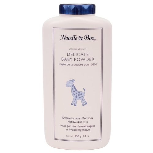 Noodle & Boo Baby Powder - Talc-Free Formula with Pure Cornstarch & Aloe for Delicate Skin