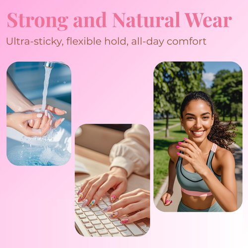 Oxizona Super Strong Nail Glue for Acrylic Nails Press on Nails Professional Nail Glue for Nail Tips Fake Nails False Nails Long Lasting for Stick On Nails Broken Nails (2)