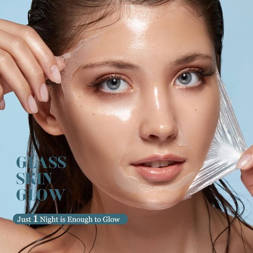 ISTON Collagen Night Wrapping Mask - Boost Elasticity & Hydration for Radiant Skin | Easy Peel-Off Face Mask