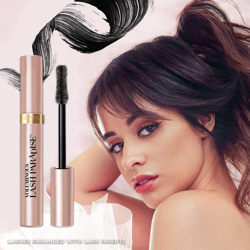 L'Oreal Paris Voluminous Lash Paradise Waterproof Mascara - Volumizing & Lengthening, Black, 0.25 Fl Oz