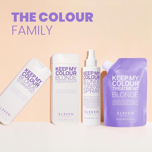 ELEVEN AUSTRALIA Keep My Colour Blonde Shampoo - Purple Toning for Blonde & Color Treated Hair, Sulfate Free