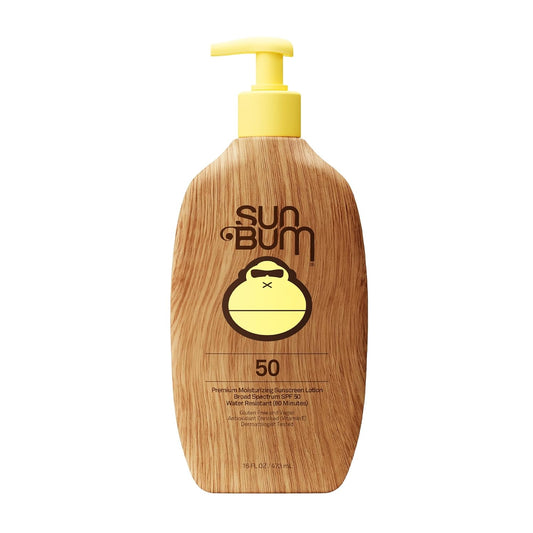 Sun Bum Original SPF 50 Sunscreen Body Lotion - Broad Spectrum Moisturizing Formula with Vitamin E - 16 oz