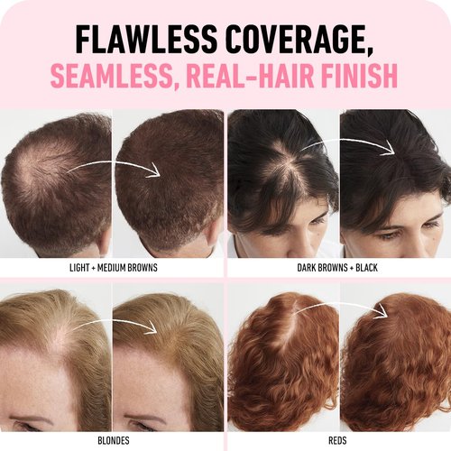 Boldify Hair Fibers Color Sample Kit - Fill In Thinning and Fine Hair for an Instantly Fuller, Thicker Look - 14 Shades for Women & Men - Grays