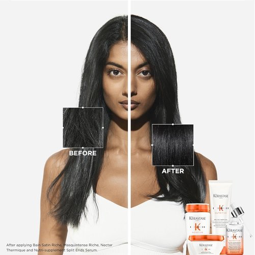 KERASTASE Nutritive Nourishing Mask - Moisturizes & Conditions Hair with Irisome Complex | 6.8 Fl Oz
