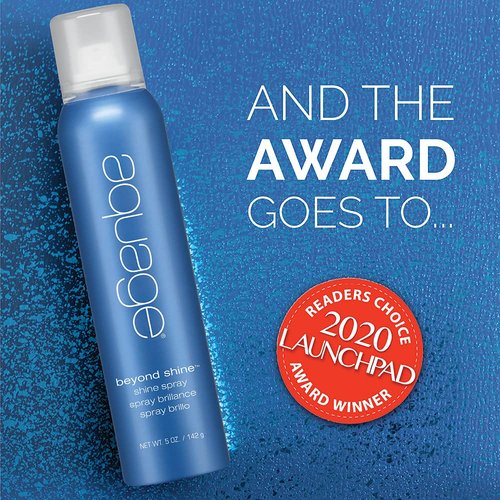 AQUAGE Beyond Shine Spray - Brilliant Shine For All Styles | 4.6 Fl. Oz