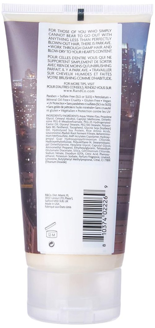 R+Co Park Ave Blowout Balm - Vitamin-Rich Hair Balm for Effortless Smooth Blowouts