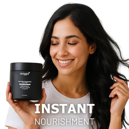Regine Switzerland Nourishing Hair Mask | Hydrating Formula with Aloe Vera, Jojoba & Argan Oil - 16.91 oz