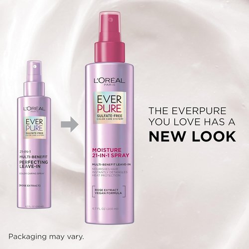 L'Oreal Paris 21-in-1 Leave-In Conditioner Spray - Sulfate-Free & Vegan | 6.8 fl oz