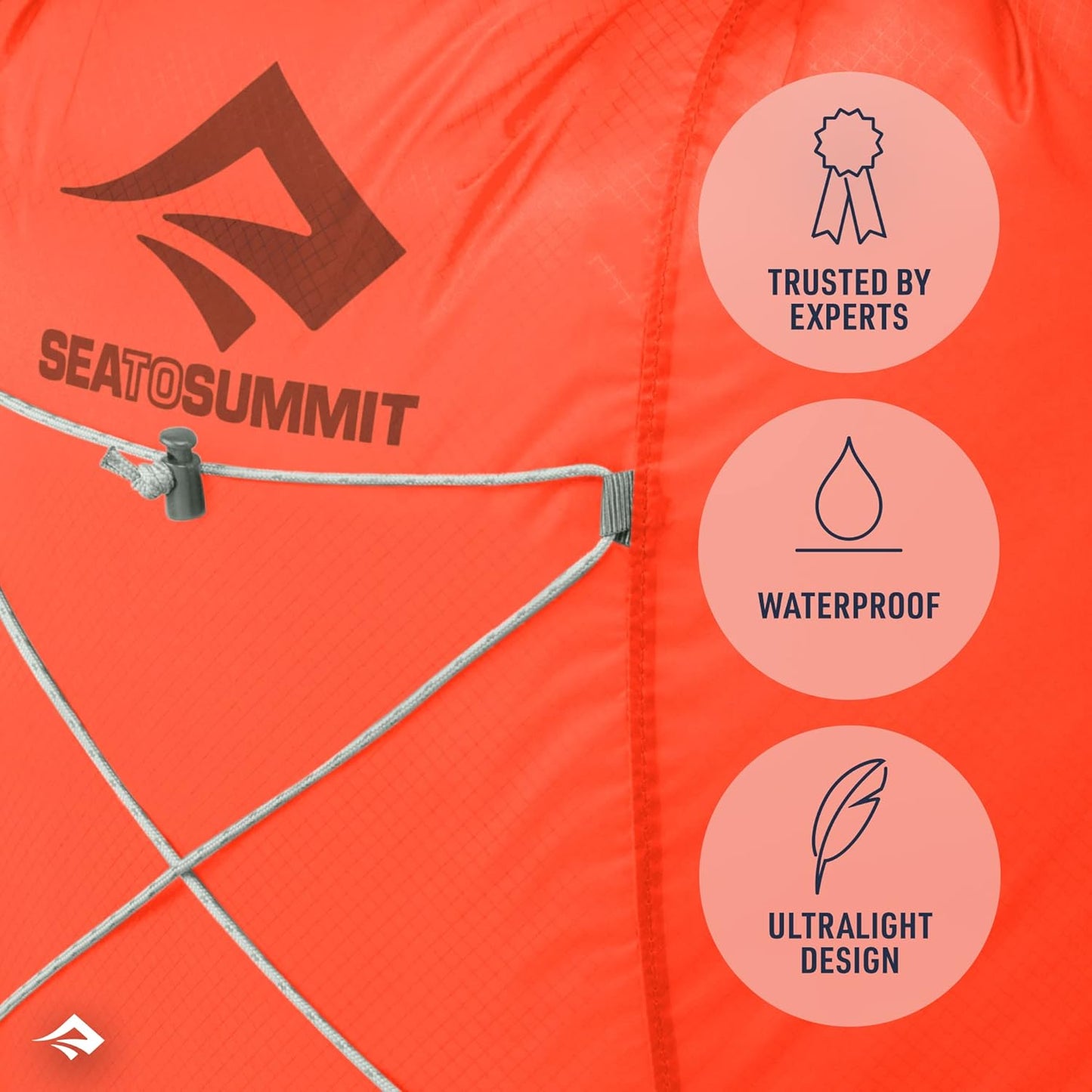 Sea to Summit Ultra-Sil Dry Pack - Lightweight Waterproof Backpack for Outdoor Adventures