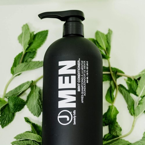 J Beverly Hills Men's Mint Conditioner - Moisturizing Avocado Oil Formula | Available in 11 Oz & 32 Oz