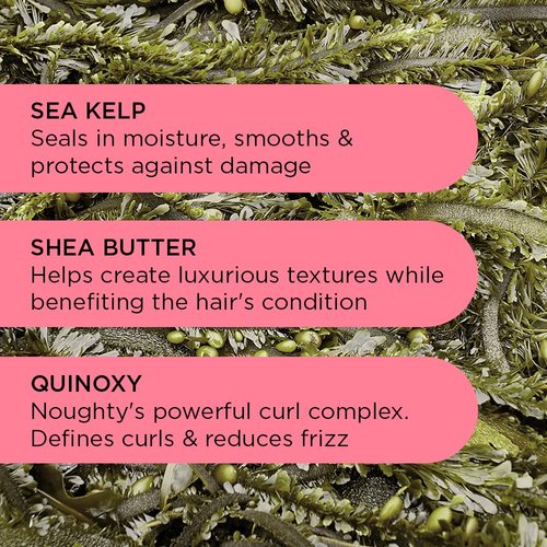 Noughty Curl Define & Re-Shape Primer - 97% Natural, Vitamin-Rich Formula for Curly & Wavy Hair | 6.7 fl. oz