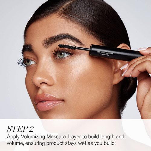 RevitaLash Cosmetics Double-Ended Volume Set - Hypoallergenic Eyelash Primer & Mascara