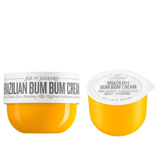 SOL DE JANEIRO Brazilian Bum Bum Cream - 240ml Hydrating Formula with Refill Pod