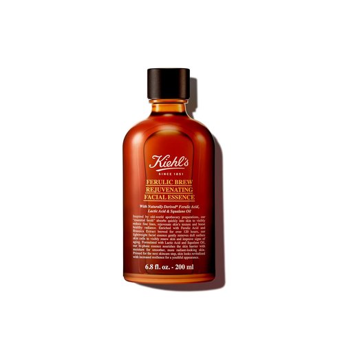 Kiehl's Ferulic Brew Antioxidant Facial Treatment - Lactic Acid Toner for Dull Skin | Boosts Glow & Smooths Texture