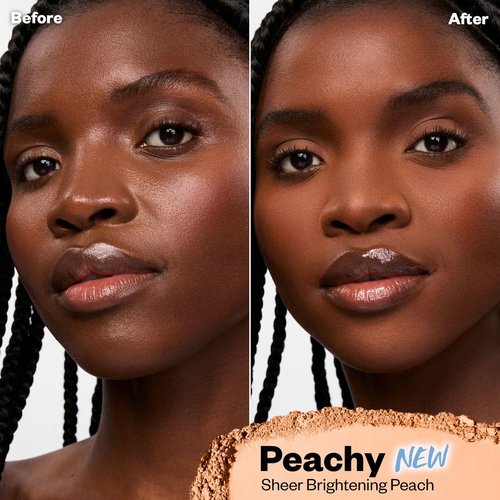 Kosas Cloud Set Brightening Baked Powder - Talc-Free Under Eye Setting Powder for Soft Focus Finish, Peachy