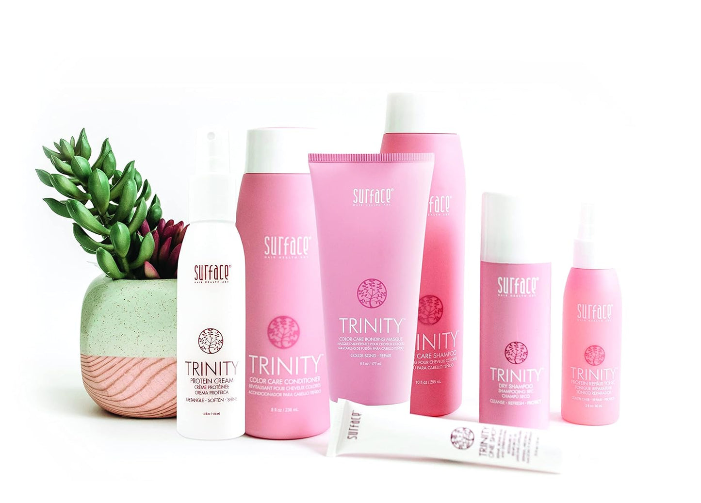 Surface Hair - Trinity Color Care Leave-In Conditioner | Cleansing, Shine & Volume for Color-Treated Hair